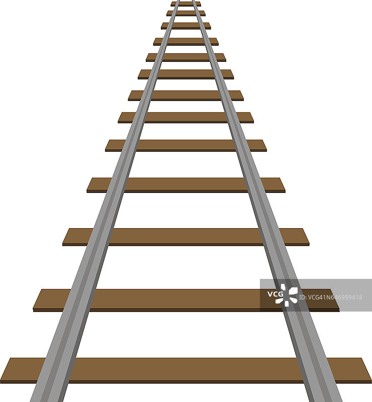 机车铁路剪影轨道铁路运输路线图片素材