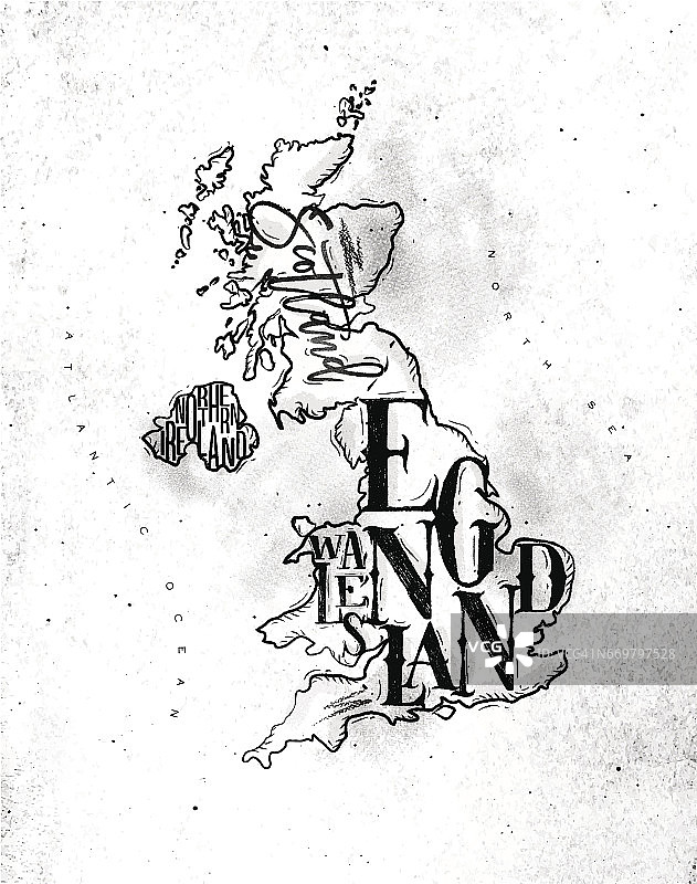 地图英国年份图片素材