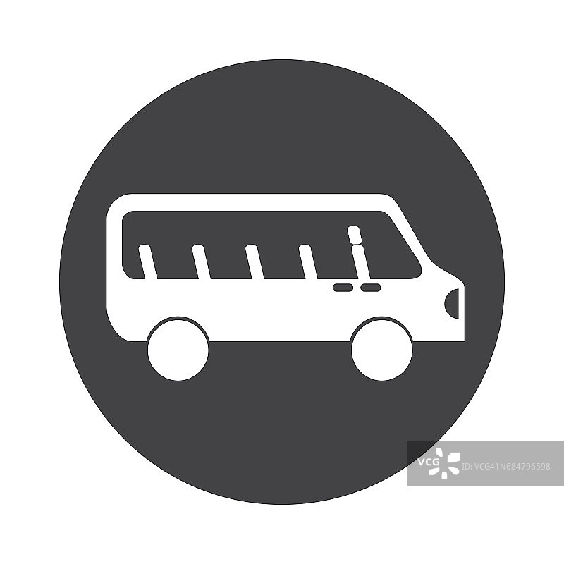 巴士运输车辆图标图片素材