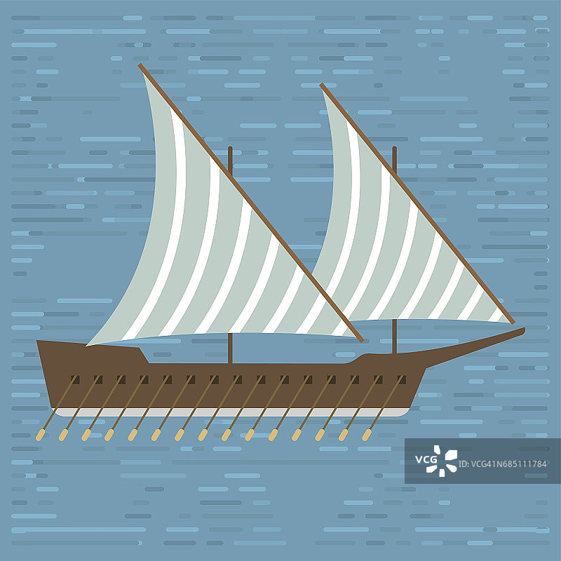 船船海护卫舰标志船旅游产业矢量帆船巡游海洋的标志图片素材