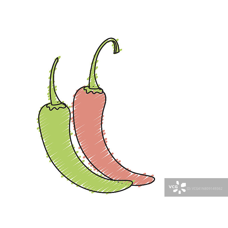 辣椒是天然营养蔬菜图片素材