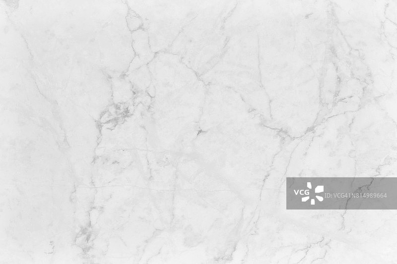 白色大理石纹理背景以细致的结构明亮豪华，抽象大理石纹理以自然的图案为设计艺术品，白色石材地面图案以高分辨率。图片素材