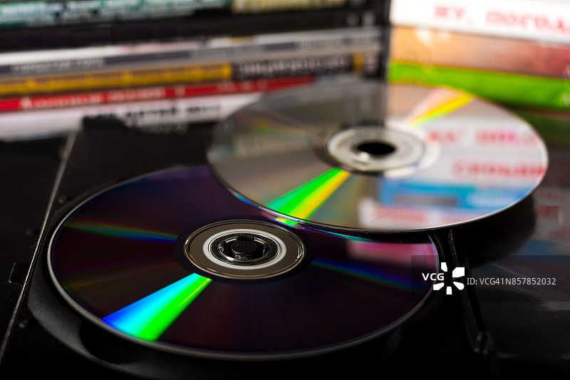 DVD影碟及影盒图片素材