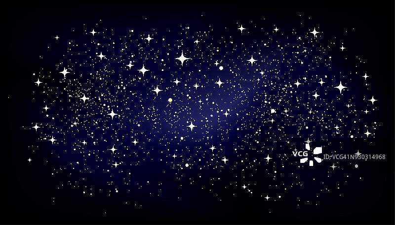 星光熠熠的椭圆形的背景图片素材