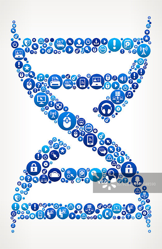 DNA链计算机技术支持图片素材