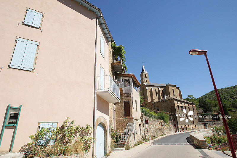 法国最美丽的村庄之一图片素材