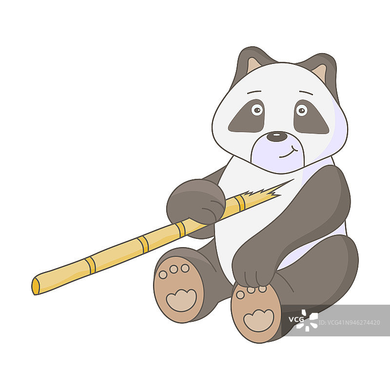 熊猫和竹子图片素材