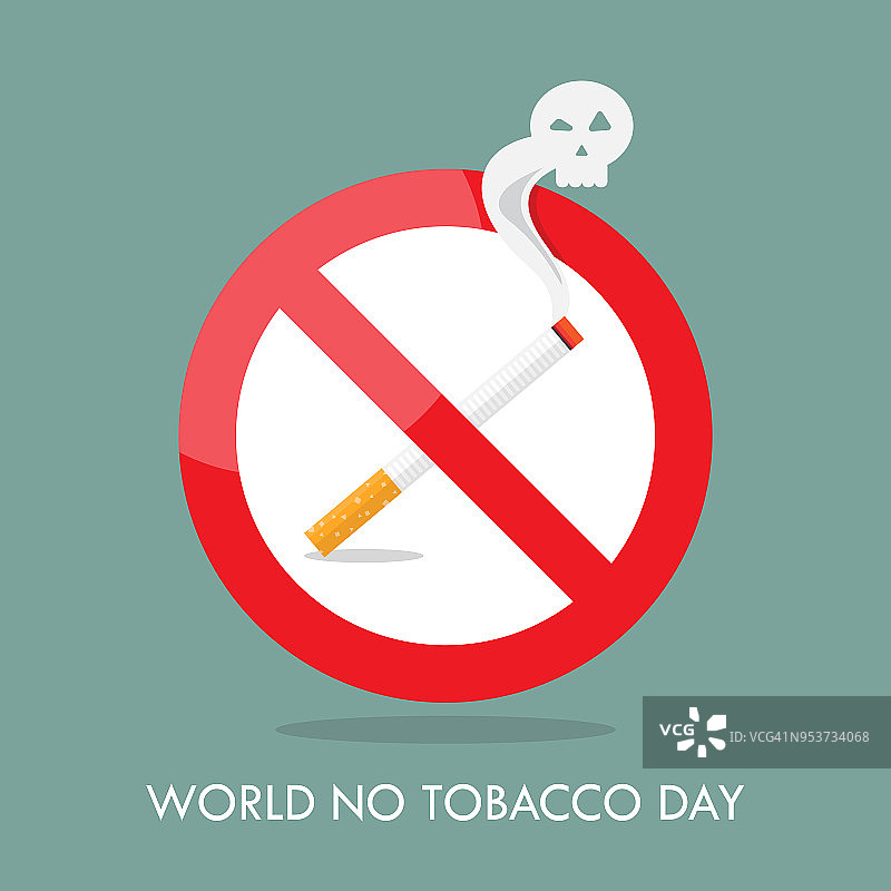 世界无烟日禁止标语图片素材