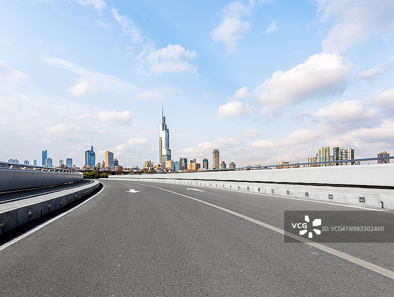 南京高架道路图片素材