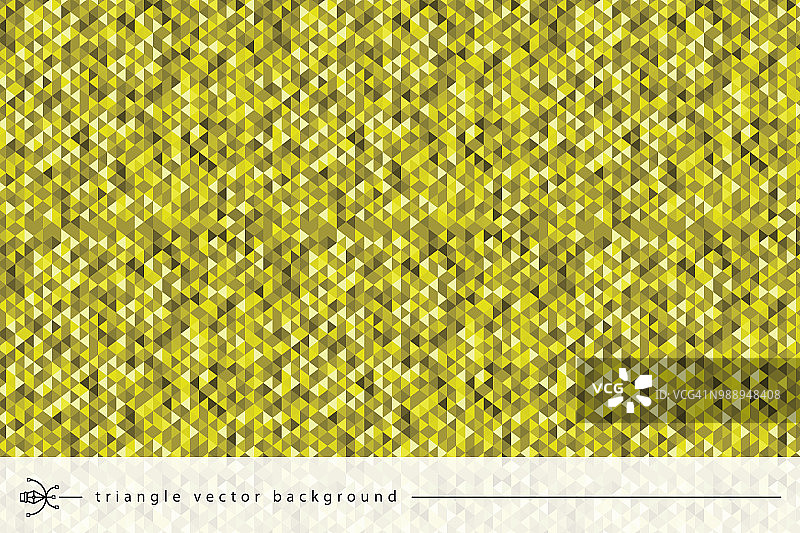 抽象背景黄色三角形图片素材
