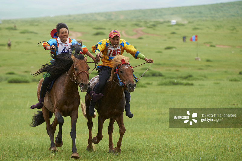 蒙古，Ovorkhangai, Naadam festival图片素材
