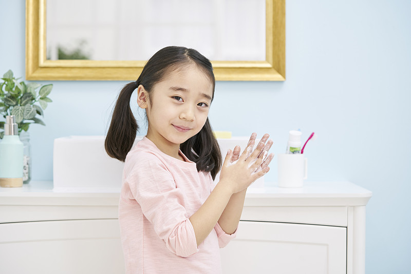 房子,浴室,孩子,韩国人图片素材