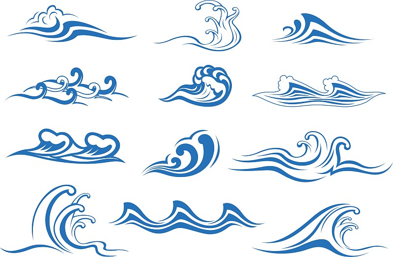 大海表情符号图片
