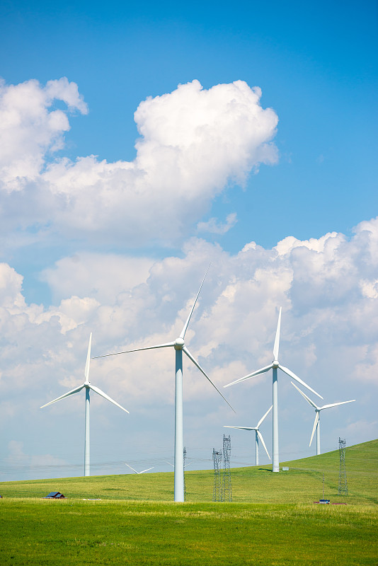 风力发电设备风轮机图片下载