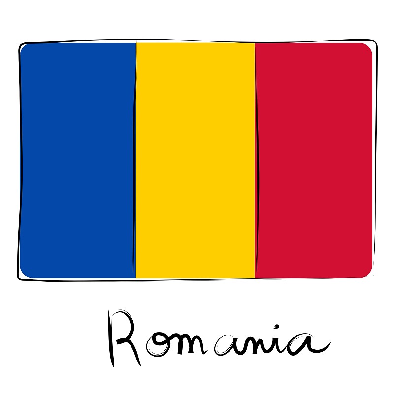 罗马尼亚国旗颜色组成图片