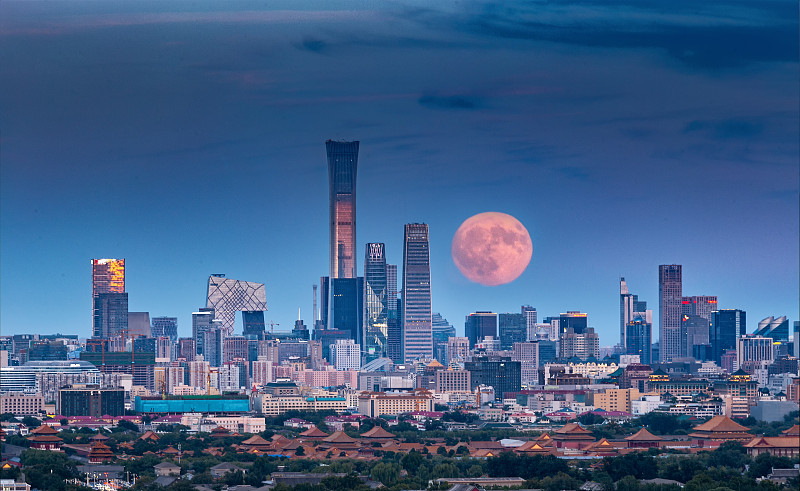北京城房滨江明月图片