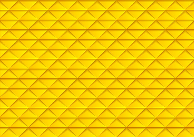 明亮的黄色技术几何马赛克3d三角形图片素材