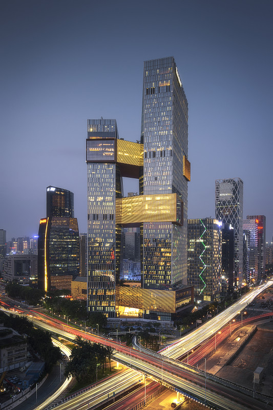 深圳腾讯滨海大厦图片素材