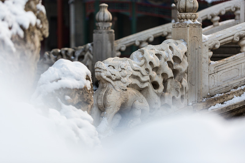 北京雪景图片下载