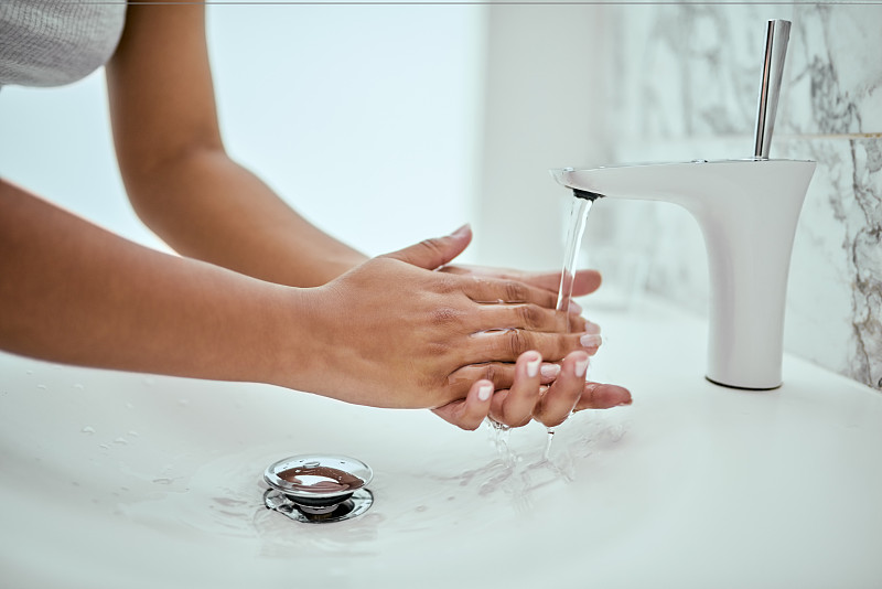 洗手是健康生活的必要条件图片下载