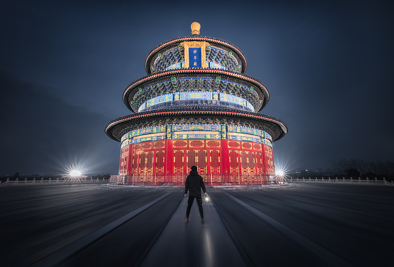 北京天坛公园祈年殿图片下载