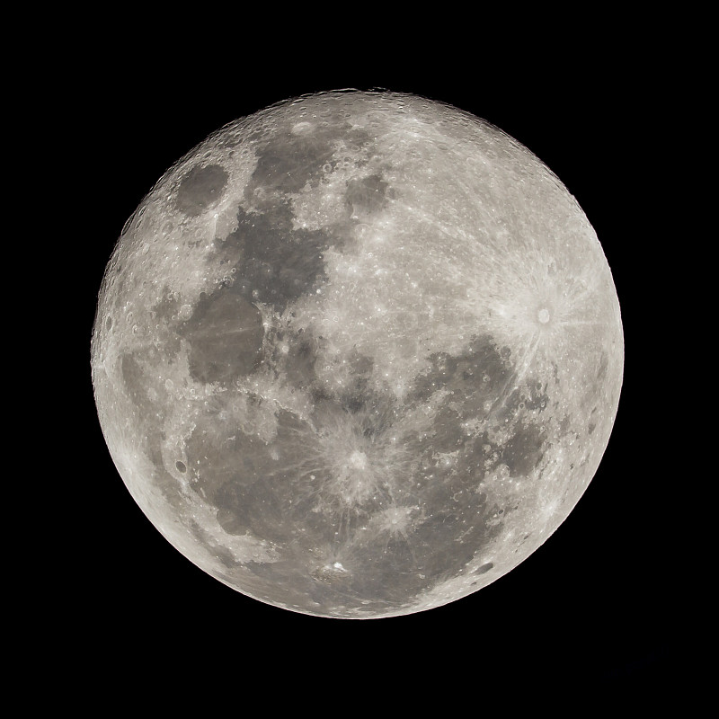 满月，约翰内斯堡，南非图片素材