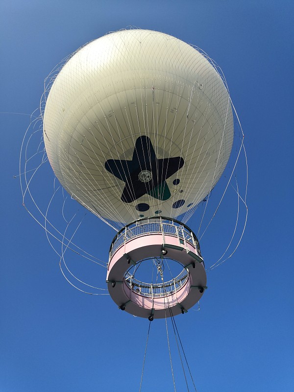 胡里山炮台 热气球图片下载