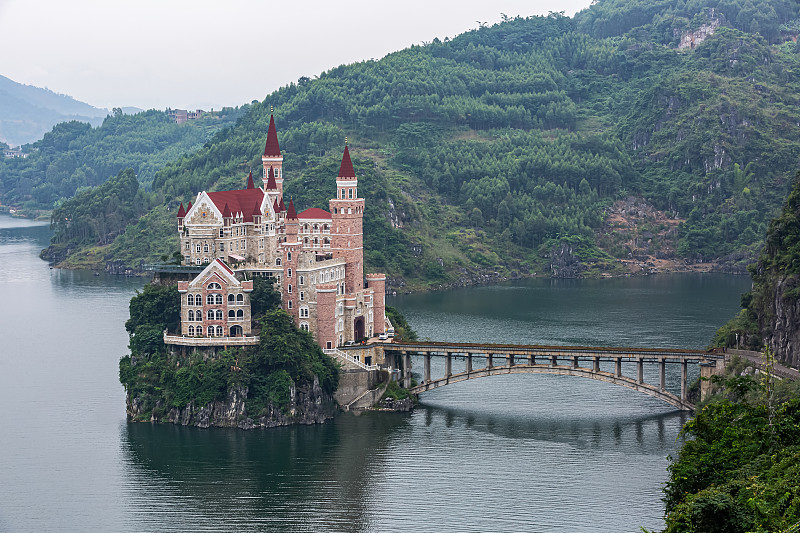兴义万峰湖 城堡图片