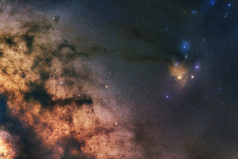银河系中心深空影像图片下载