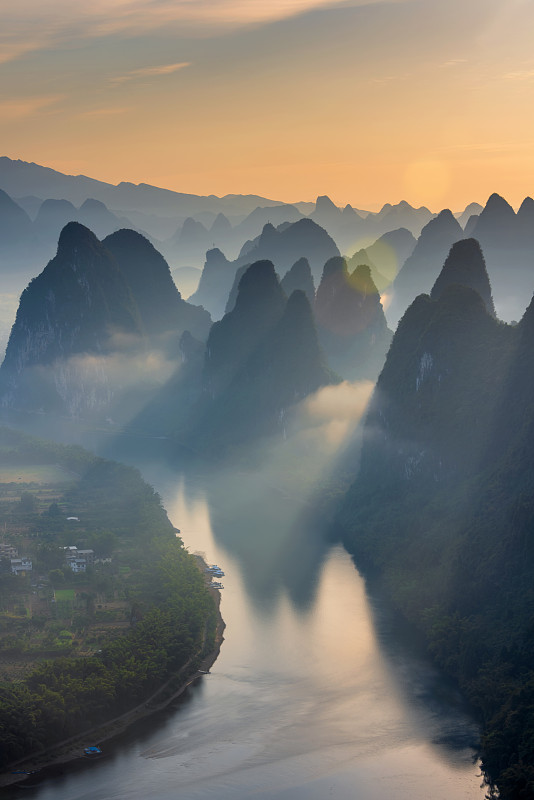 桂林山水高清图微信图片
