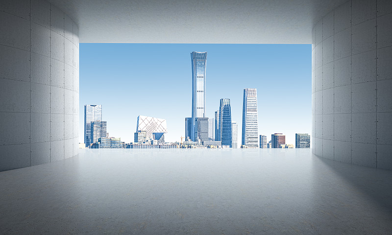 北京城市风光建筑空间图片下载