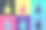 波普艺术梨图标孤立的颜色背景图标icon图片