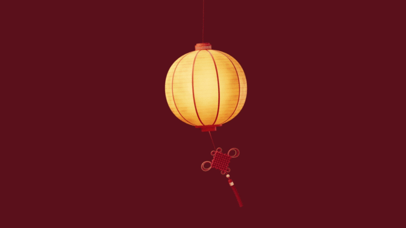 中国风古风灯笼3D渲染图片下载