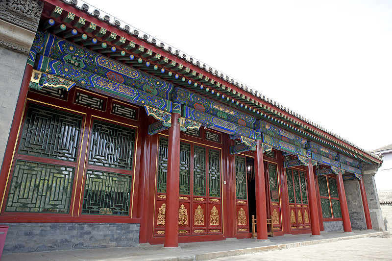 北京恭王府建筑外观图片下载