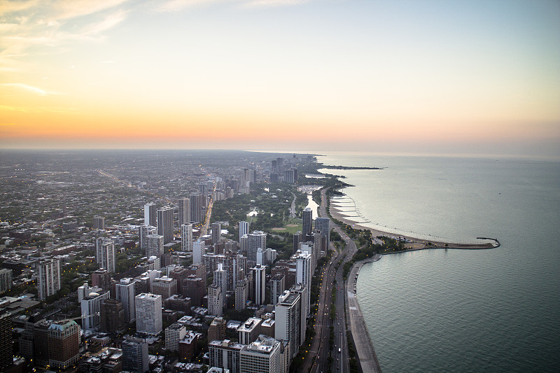 芝加哥城市风光图片下载