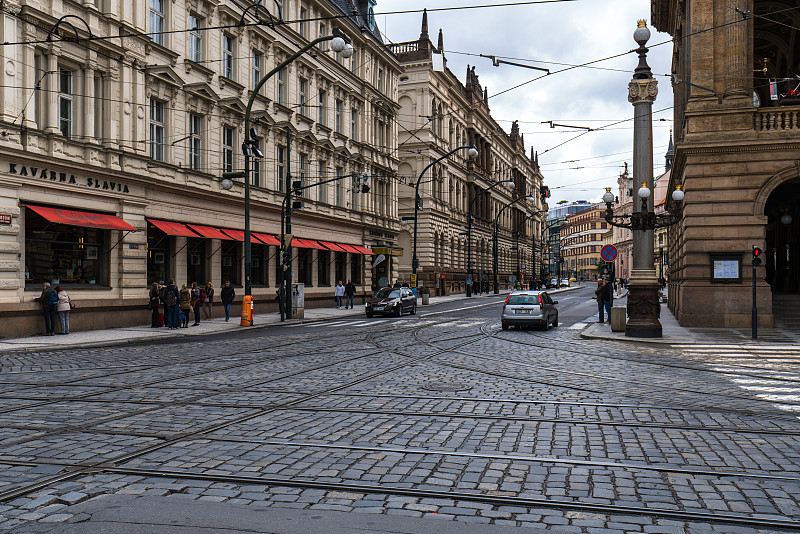 欧洲城市街道图片素材