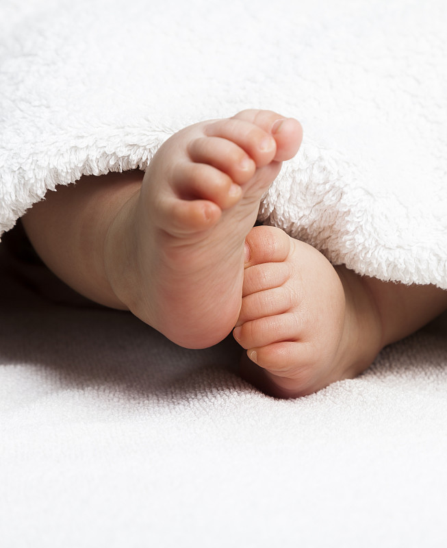 宝宝的脚。美丽的和小。图片下载
