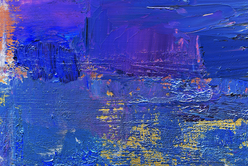 抽象的蓝色艺术背景。图片下载