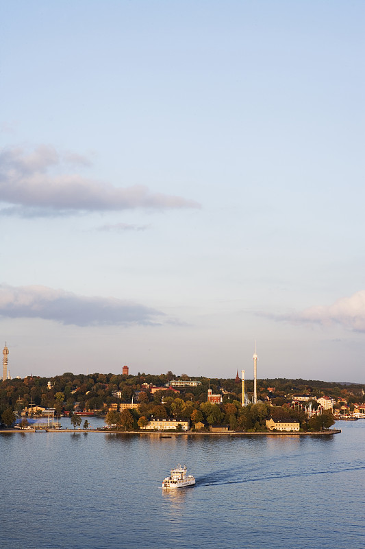 瑞典斯德哥尔摩Djurgarden。图片下载