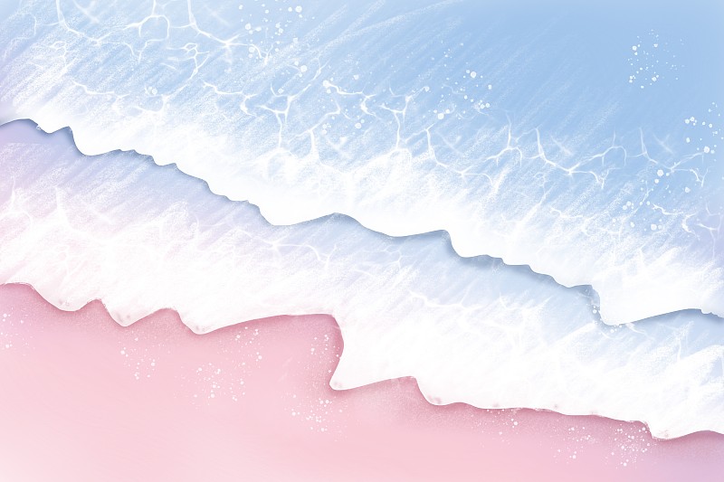 ocean waves (Illustration)图片下载