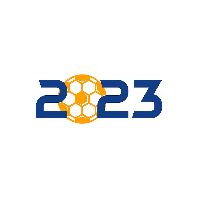 2023足球符号模板，2023足球符号设计矢量图片下载