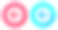左箭头键。圆形图标与长阴影在红色或蓝色的背景图标icon图片