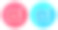 电子签名。圆形图标与长阴影在红色或蓝色的背景图标icon图片