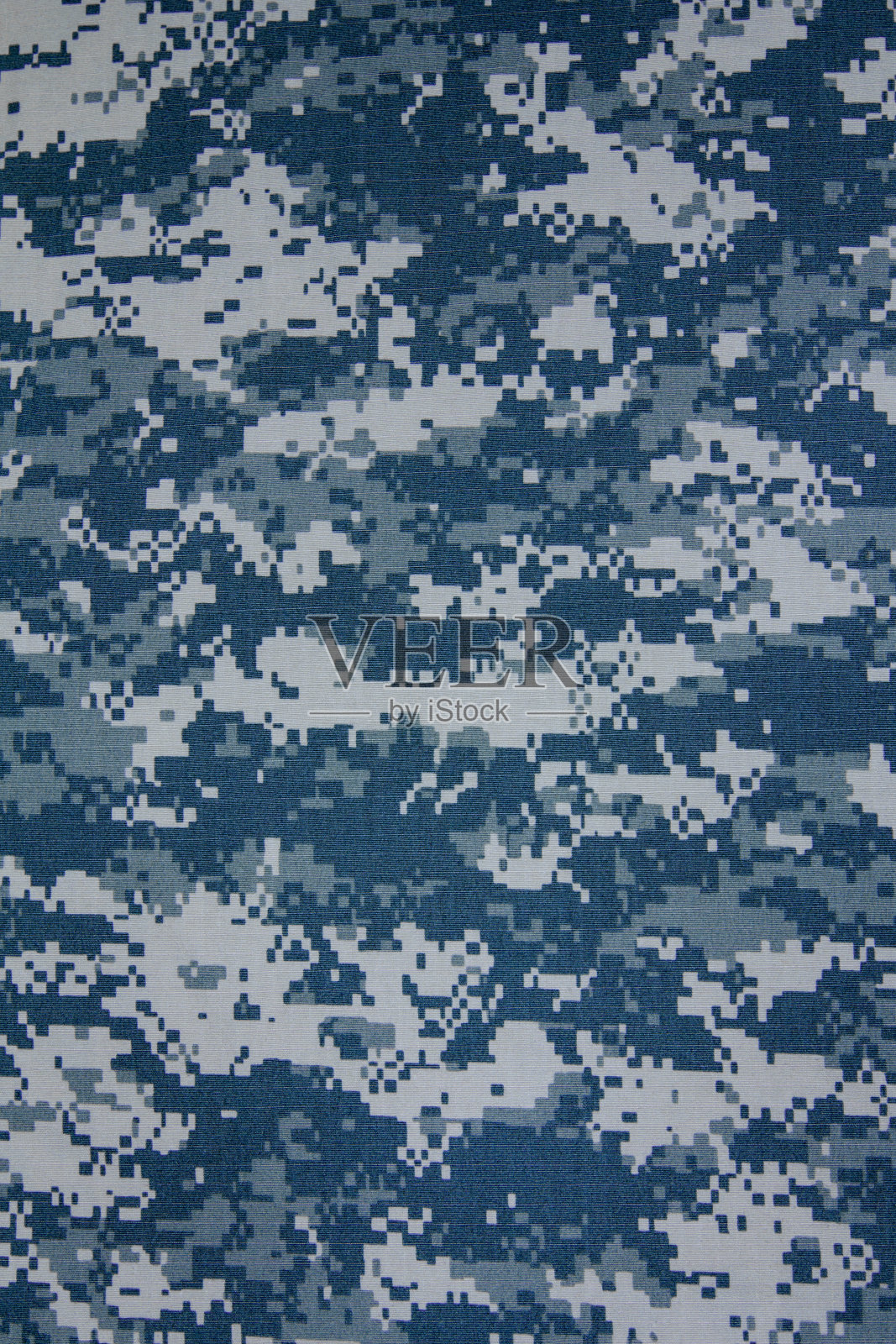 美国海军数字迷彩面料纹理背景照片摄影图片