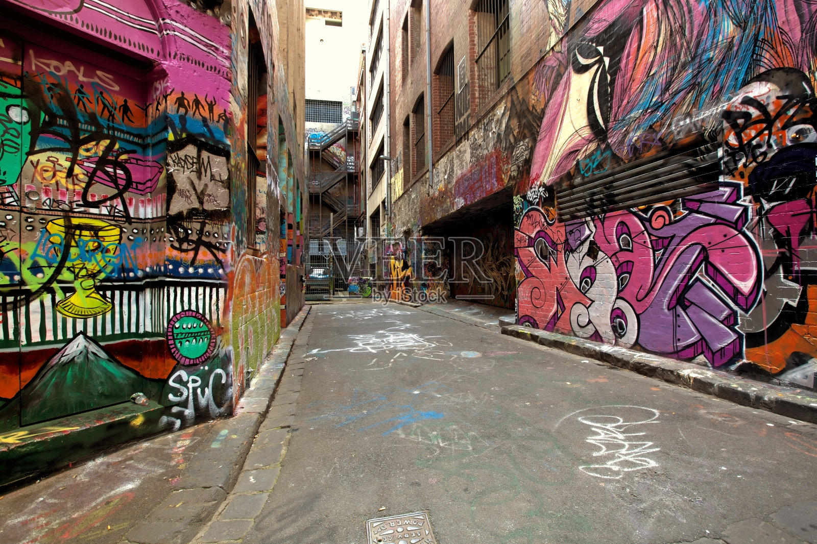 澳游记|漫步墨尔本街头 一起走进澳洲人的生活画布_街道