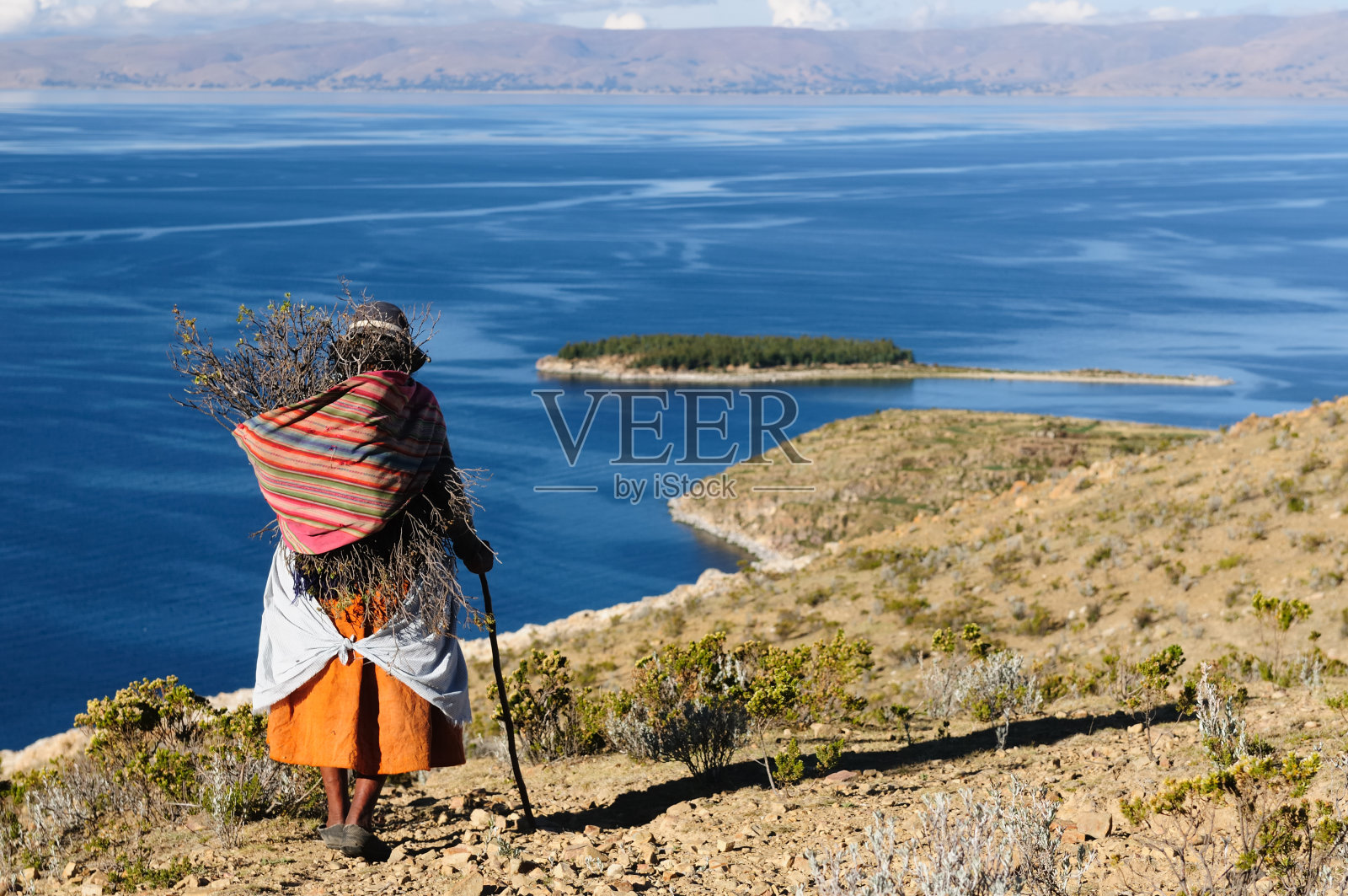 玻利维亚原住民妇女照片摄影图片