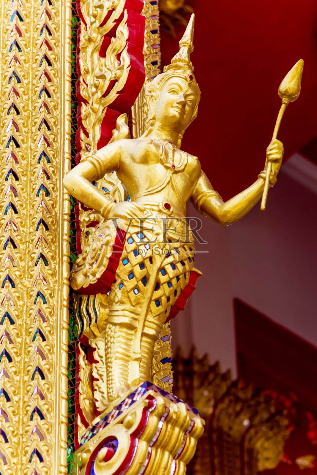 泰国佛教寺庙的艺术照片摄影图片