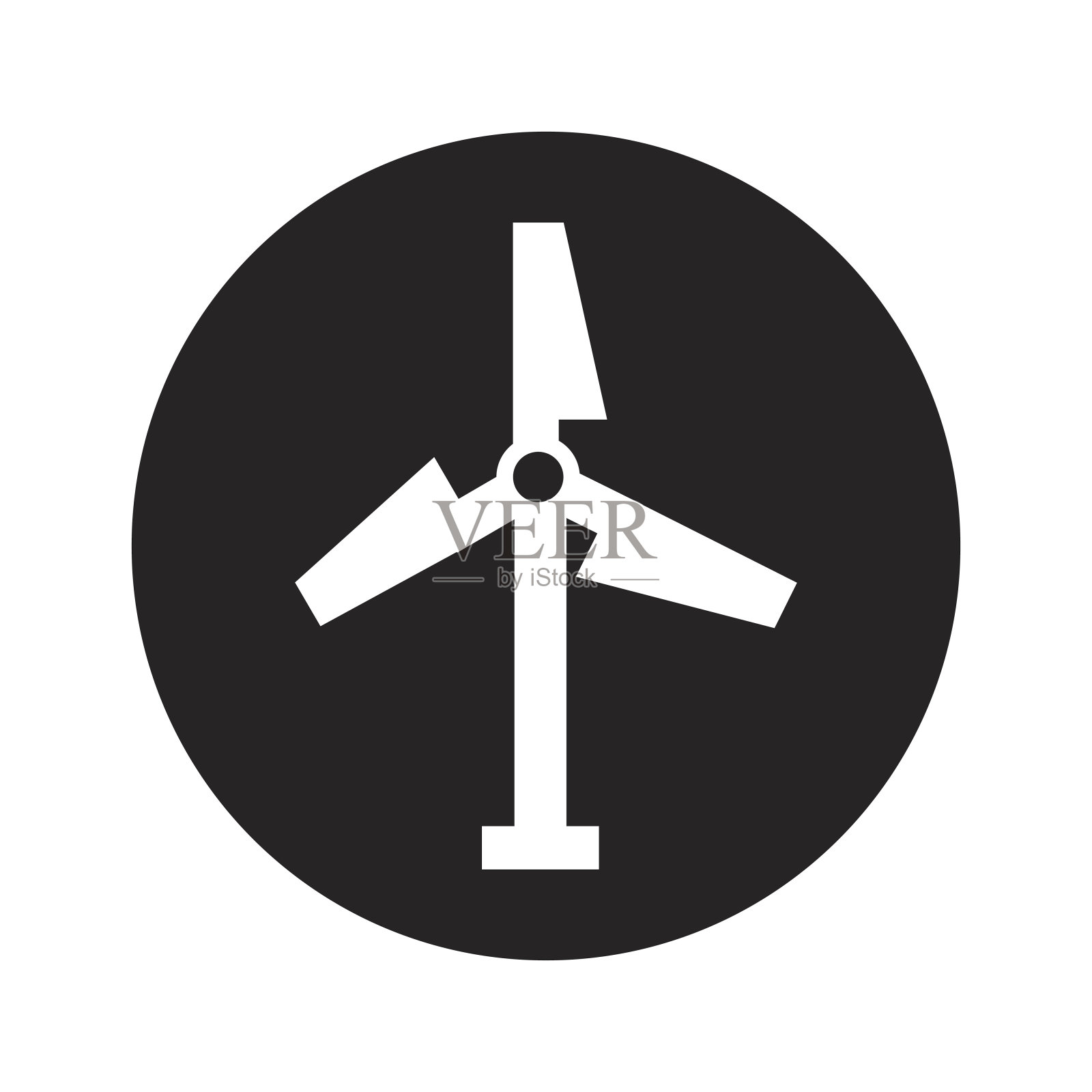 涡轮空气能量图标图标素材