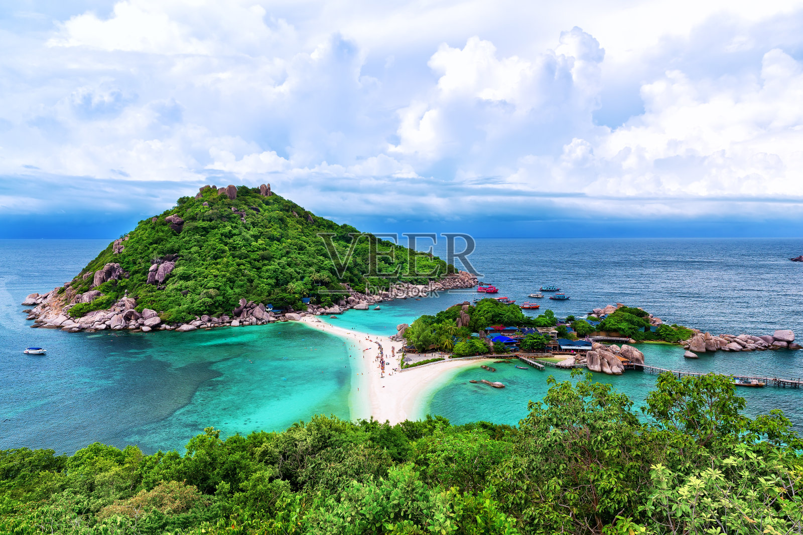 美丽的泰国海滩照片摄影图片
