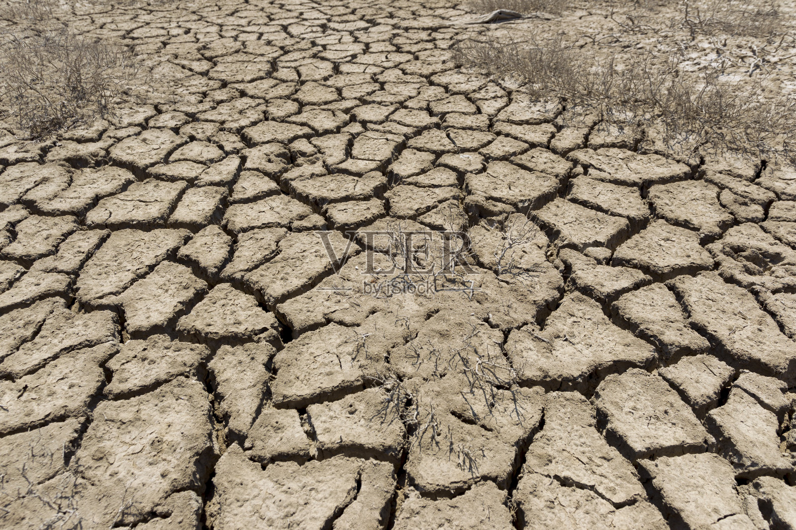 干燥的土地龟裂的沙漠照片摄影图片
